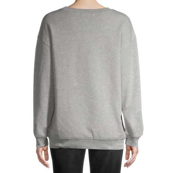 NWT WOUND UP NEWS FLASH OVER YOU SWEATSHIRT M - Picture 2 of 9